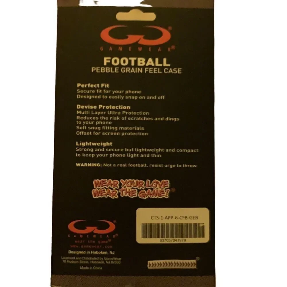 Gamewear Georgia Bulldogs IPhone 6/6S Pebble Grain Feel Phone Case-New